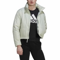 Sportjacke für Frauen Adidas Bsc Padded Weiß Hellblau