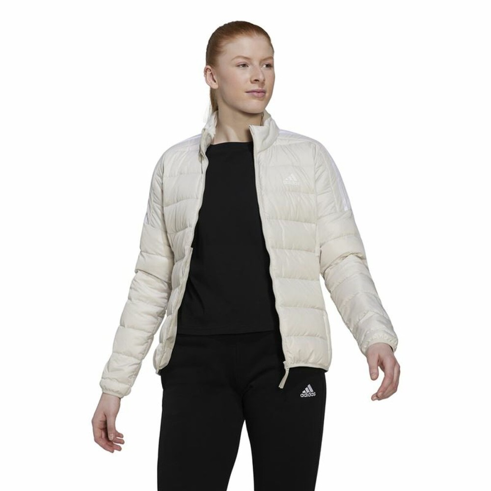 Women's Sports Jacket Adidas Essentials White