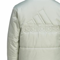 Sportjacke für Frauen Adidas Bsc Padded Weiß Hellblau