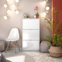 Schuhschrank Forés Grau 60 X 22 X 113 CM