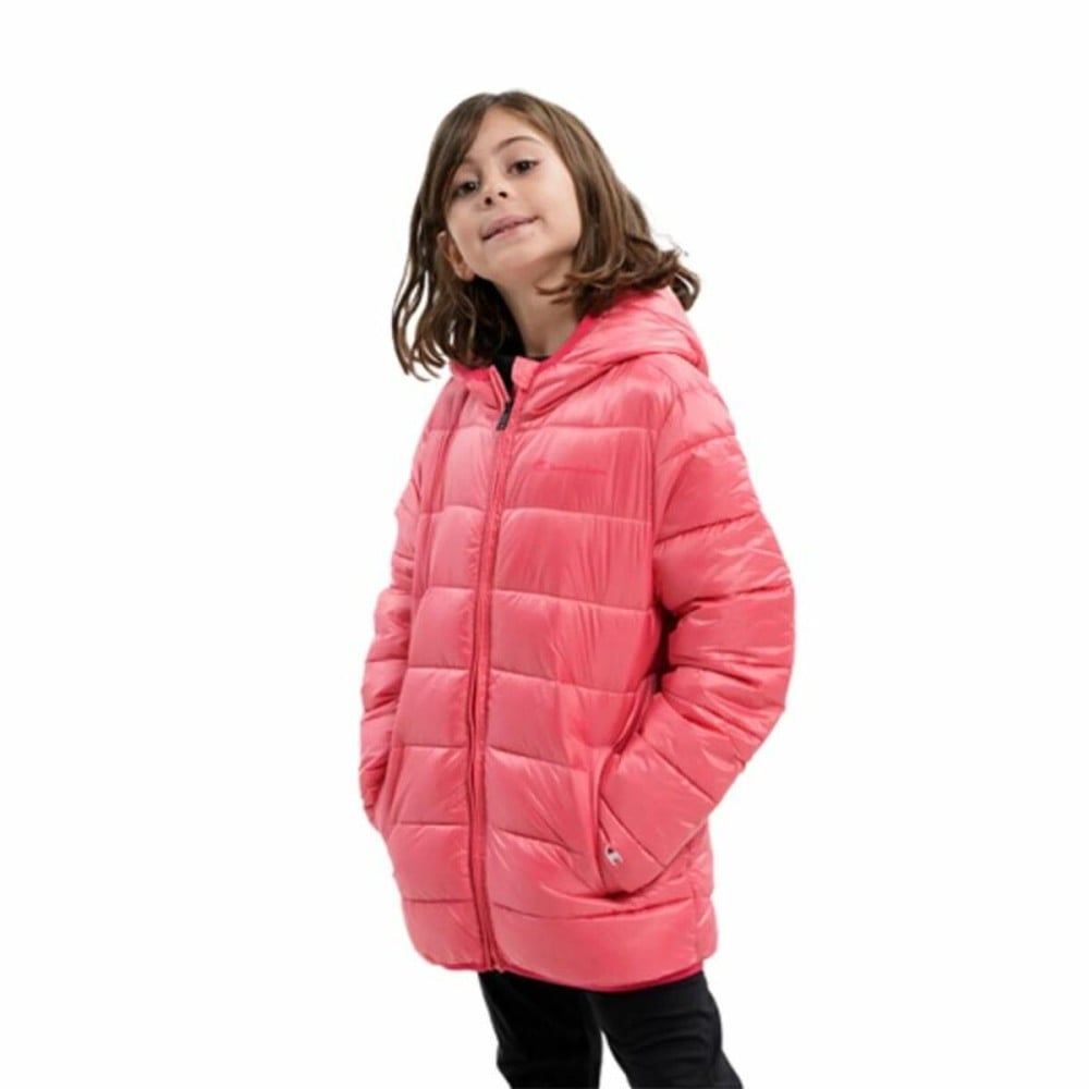 Children's Sports Jacket Champion White Dark pink