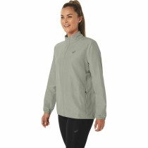 Women's Sports Jacket Asics Core Grey White