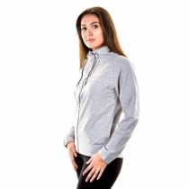 Sweat à capuche et fermeture éclair unisex Joluvi Campus Blanc