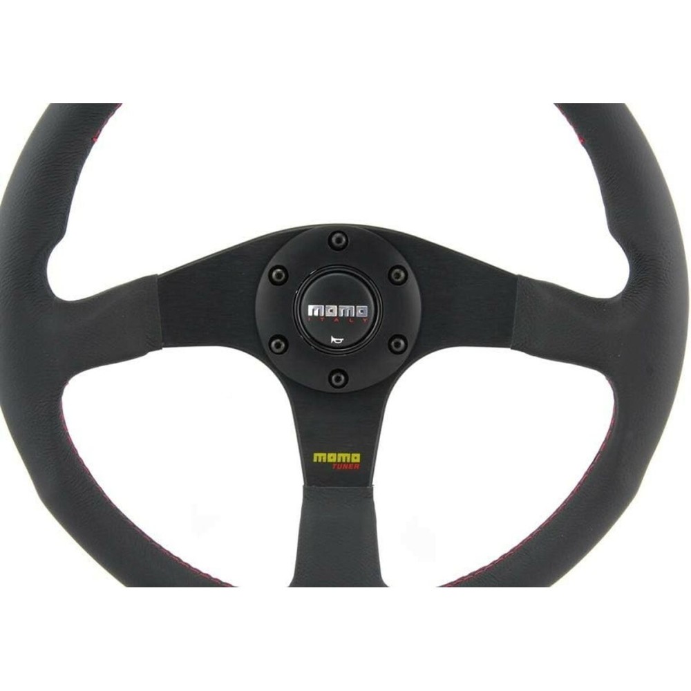 Steering wheel Momo MOMVTUNERBLK32R Black Ø 32 cm