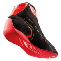 Rennstiefel OMP FIRST Schwarz/Rot 41