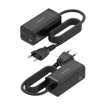 Cordless Charger Aisens ASCH-100W4P054-BK Black 100 W