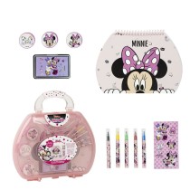 Stationery Set Minnie Mouse Pink 11 Pieces