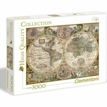 Puzzle Clementoni Old Map 33531.2 188 x 84 cm 3000 Stücke