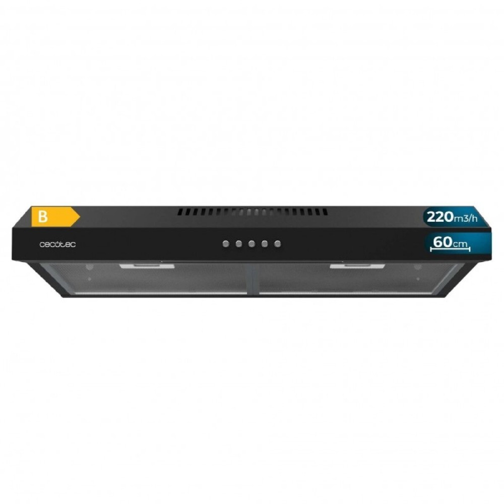 Hotte standard Cecotec Bolero Flux CM 602200 220 m3/h Noir