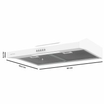 Konventioneller Rauchfang Cecotec Bolero Flux CM 602200 Weiß