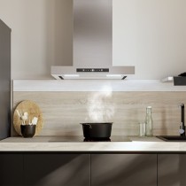 Konventioneller Rauchfang Cecotec Bolero Flux TT 608000 Slim Schwarz Stahl