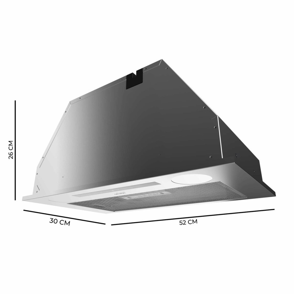 Konventioneller Rauchfang Cecotec Bolero Flux IT 525500 Stahl 550 m3/h