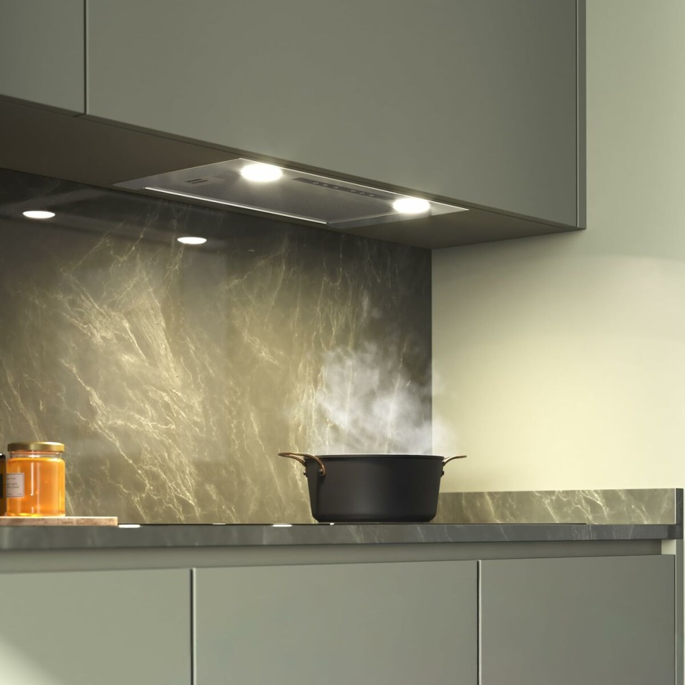 Konventioneller Rauchfang Cecotec Bolero Flux IT 525500 Stahl 550 m3/h