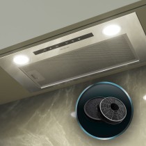 Konventioneller Rauchfang Cecotec Bolero Flux IT 525500 Stahl 550 m3/h