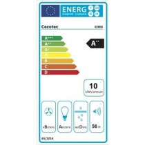 Conventional Hood Cecotec Bolero Flux IT 525500 Steel 550 m3/h