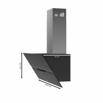 Konventioneller Rauchfang Cecotec Bolero Flux DT 908010 Schwarz