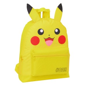 Schulrucksack Pokémon Gelb 30 x 40 x 15 cm