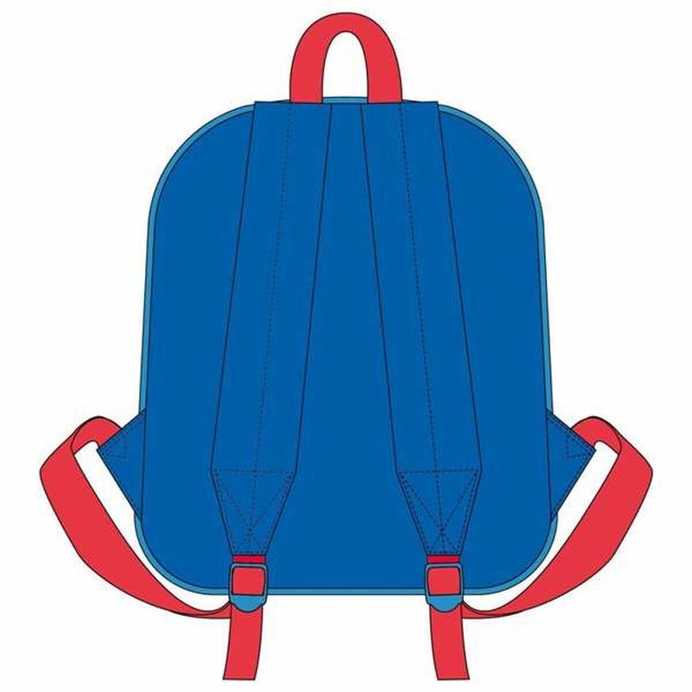 Cartable Sonic Bleu 25,0 x 30,0 x 1,2 cm