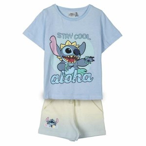 Ensemble de Vêtements Stitch Bleu clair