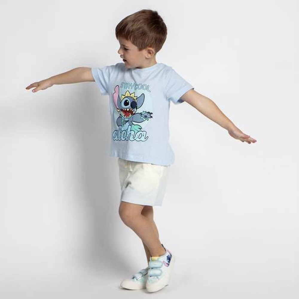 Set of clothes Stitch Light Blue