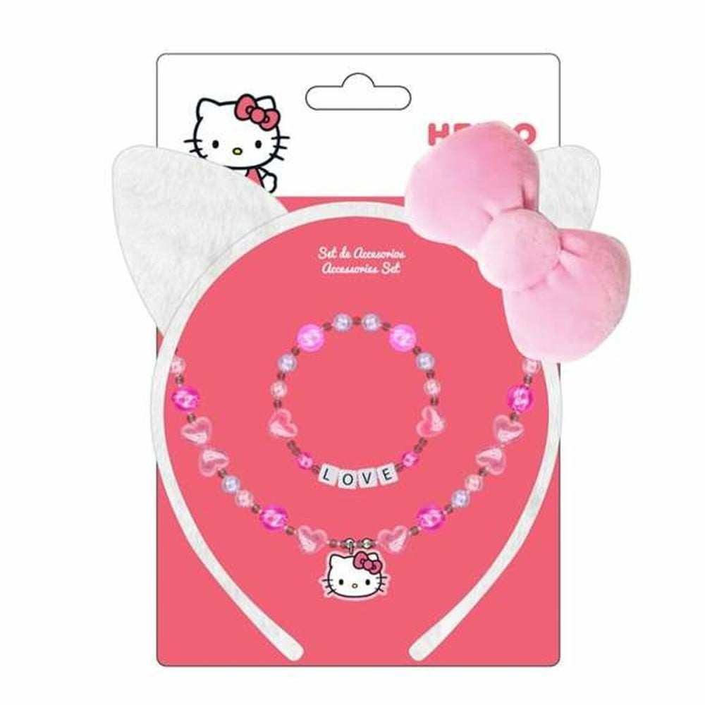 Halsband Hello Kitty Pink 3 Stücke