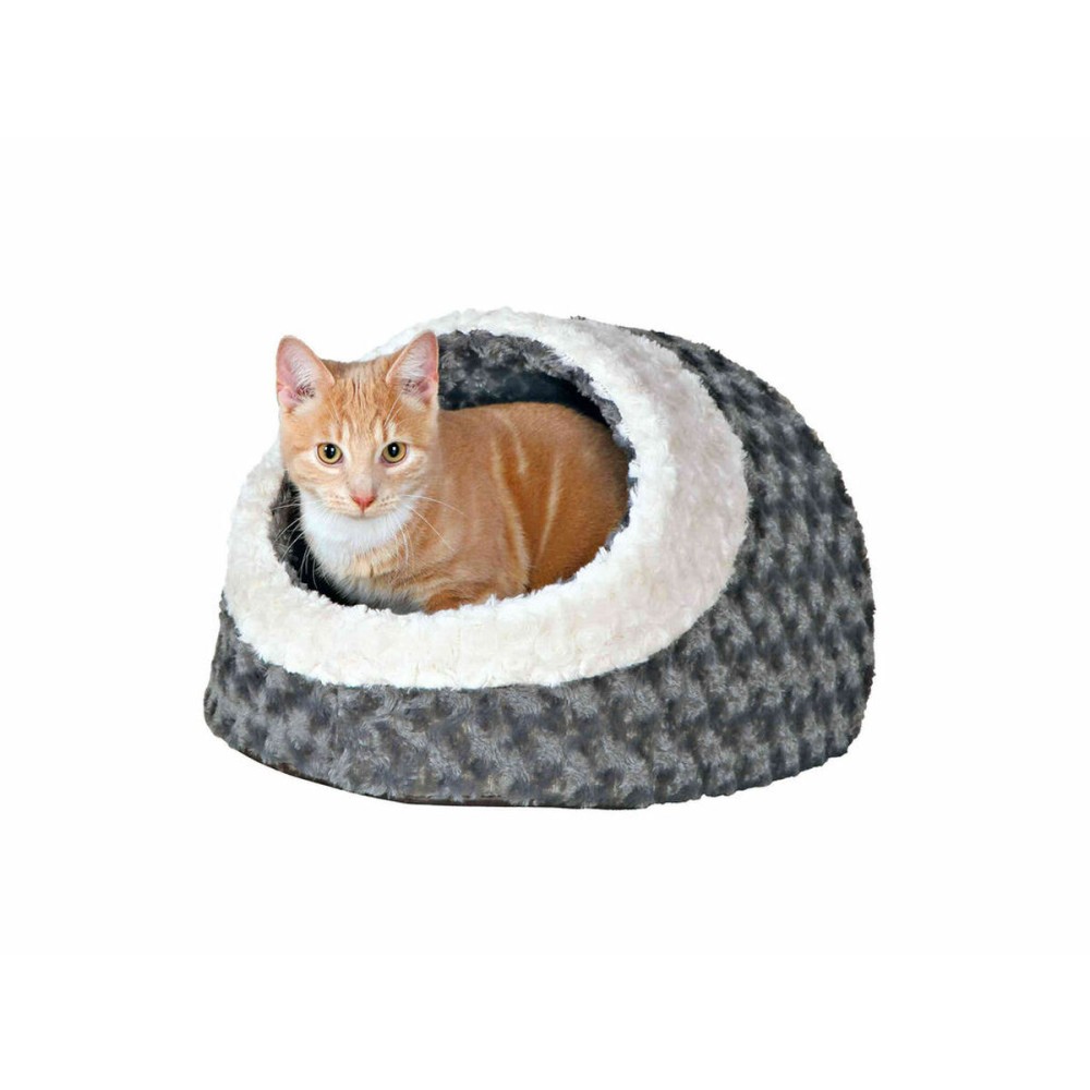 Katzenhöhle Trixie Kaline Grau Creme 35 × 26 × 41 cm
