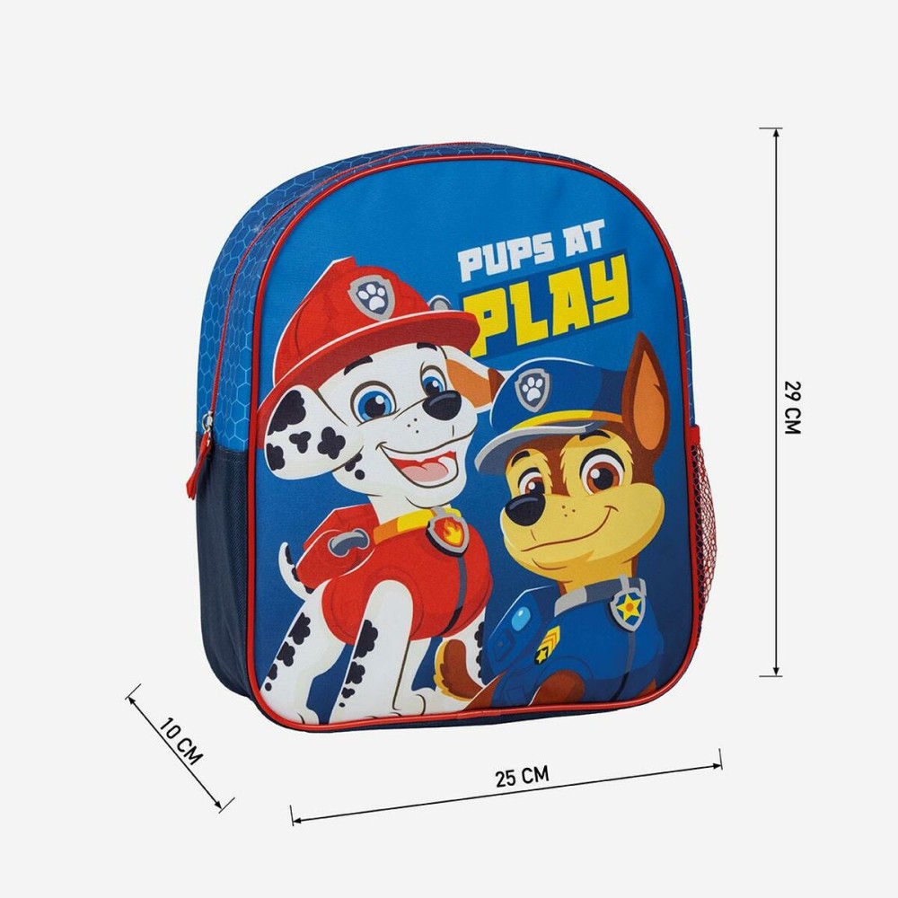 Cartable The Paw Patrol Bleu 8,0 x 30,0 x 25,0 cm
