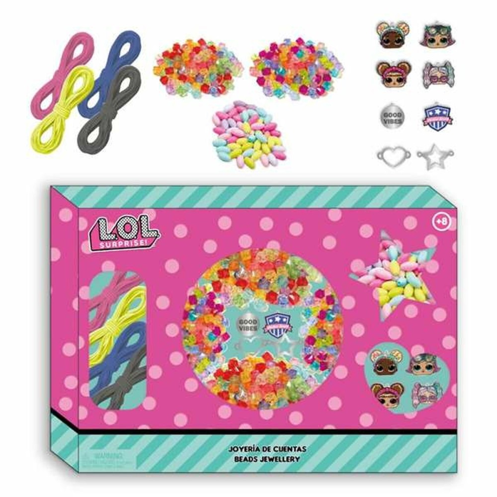 Kit zur Herstellung von Armbändern und Halsketten LOL Surprise! Bunt