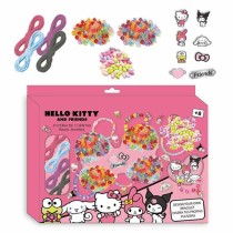 Kit zur Herstellung von Armbändern und Halsketten Hello Kitty Bunt