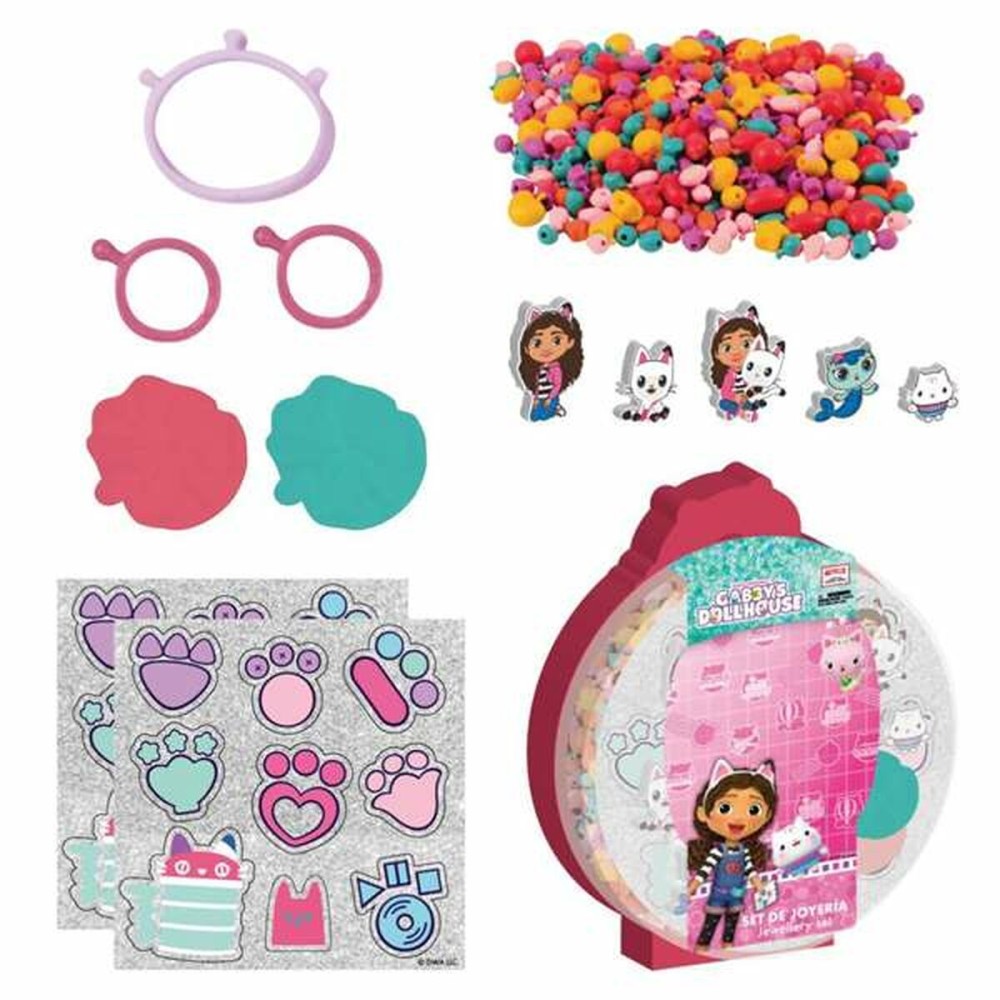 Kit zur Herstellung von Armbändern und Halsketten Gabby's Dollhouse Bunt