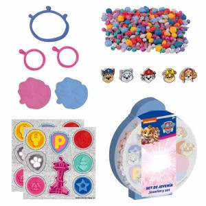 Kit zur Herstellung von Armbändern und Halsketten The Paw Patrol Bunt