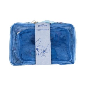 Reise-Toilettentasche Stitch Blau