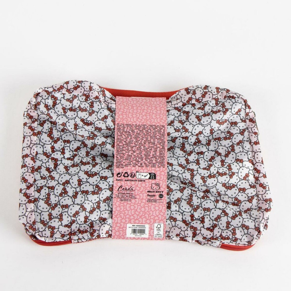 Reise-Toilettentasche Hello Kitty Rot
