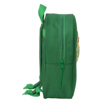 School Bag Real Betis Balompié Green 22 x 27 x 10 cm 3D