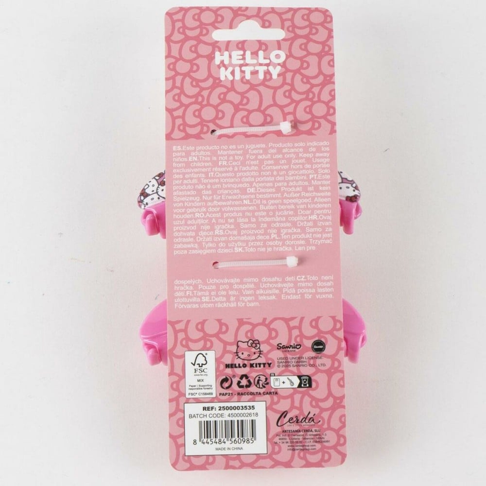 Haarspangen Hello Kitty Rosa
