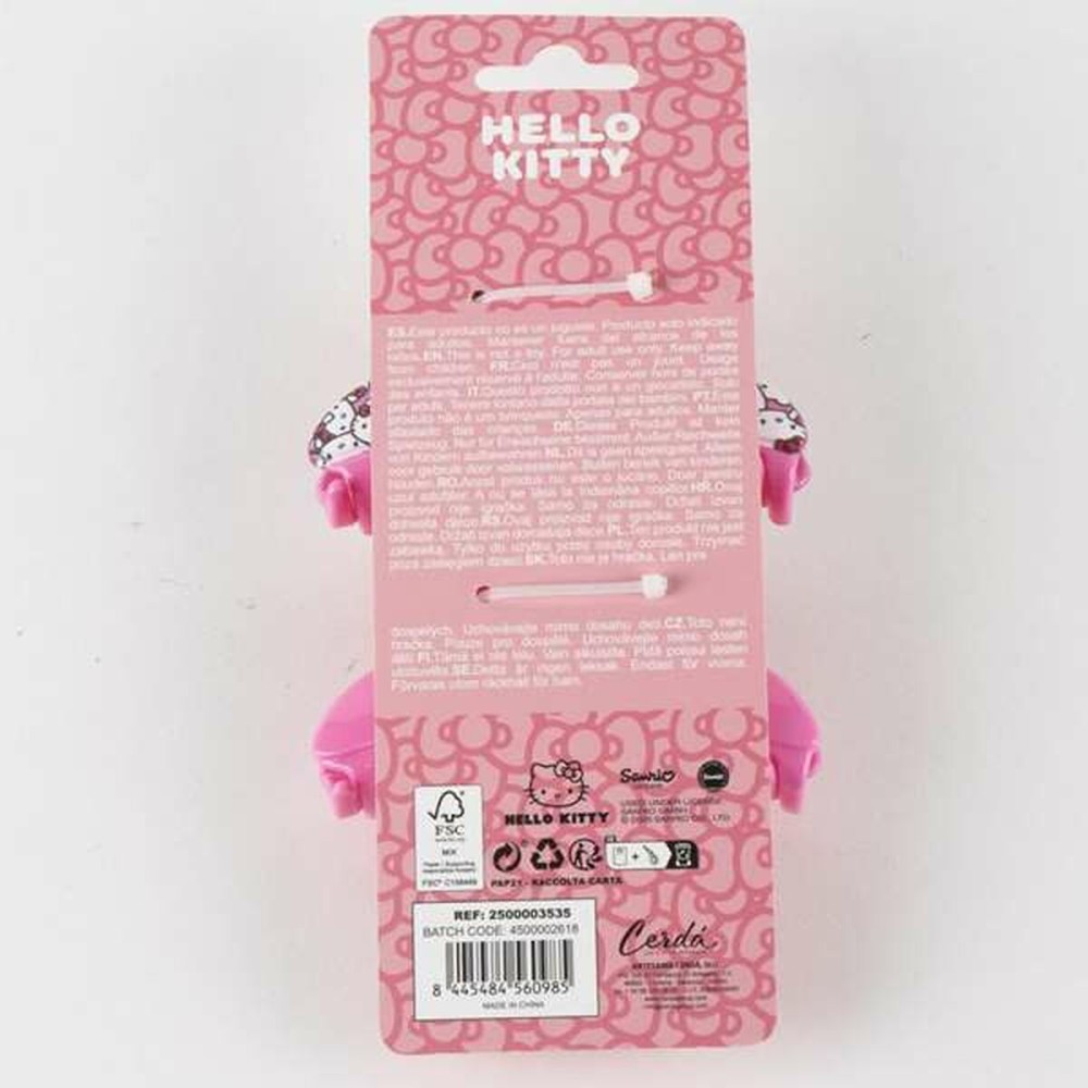 Pinces à cheveux Hello Kitty Rose