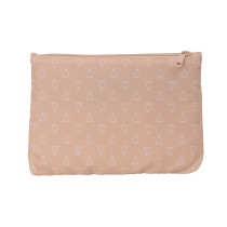 Trousse Fourre-Tout Double Sophie la Girafe Beige 23 x 16 x 3 cm