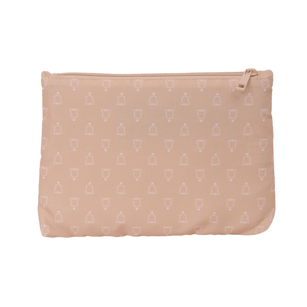 Trousse Fourre-Tout Double Sophie la Girafe Beige 23 x 16 x 3 cm