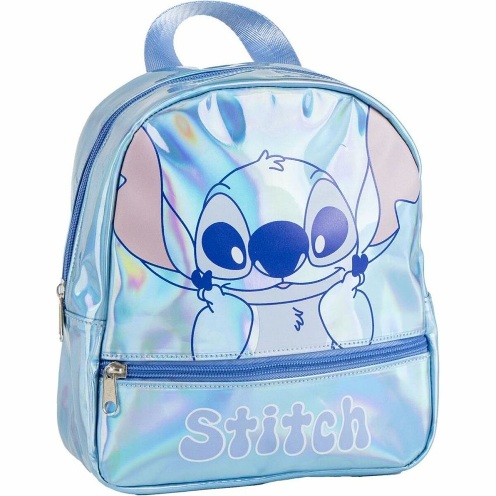 Cartable Stitch Bleu