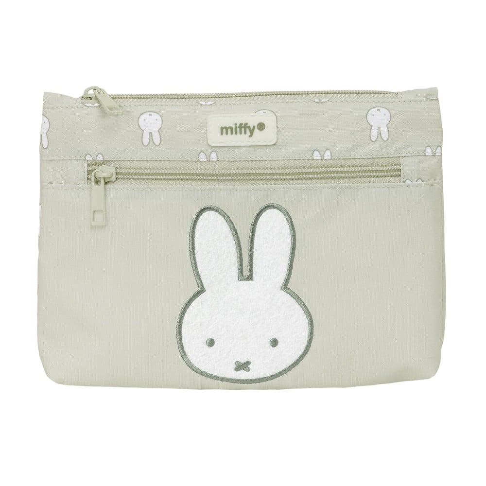 Zweifaches Mehrzweck-Etui Miffy Niebla Grau 23 x 16 x 3 cm