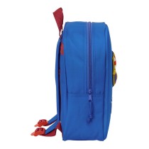 School Bag F.C. Barcelona Navy Blue 22 x 27 x 10 cm 3D