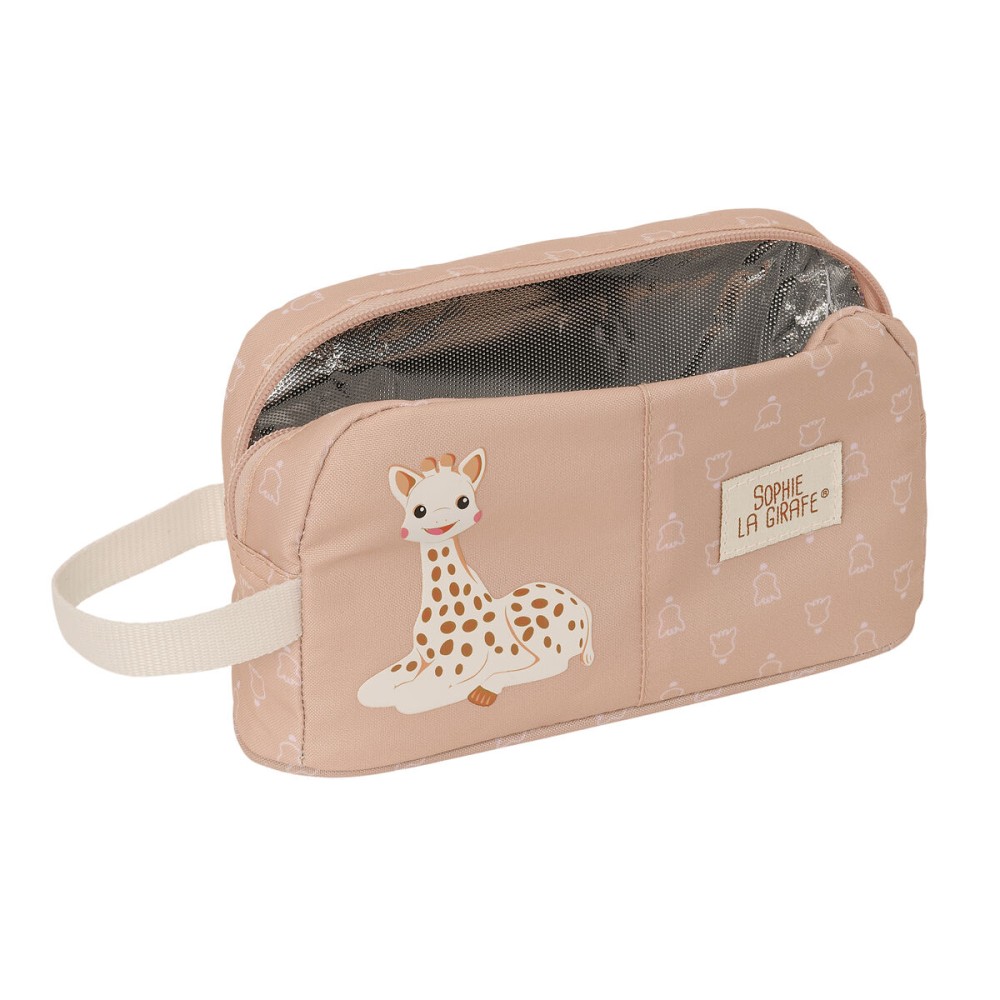 Thermischer Frühstücksträger Sophie la Girafe Beige 21,5 x 12 x 6,5 cm