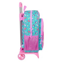 Cartable à roulettes My Little Pony Magic Rose Turquoise 33 x 42 x 14 cm