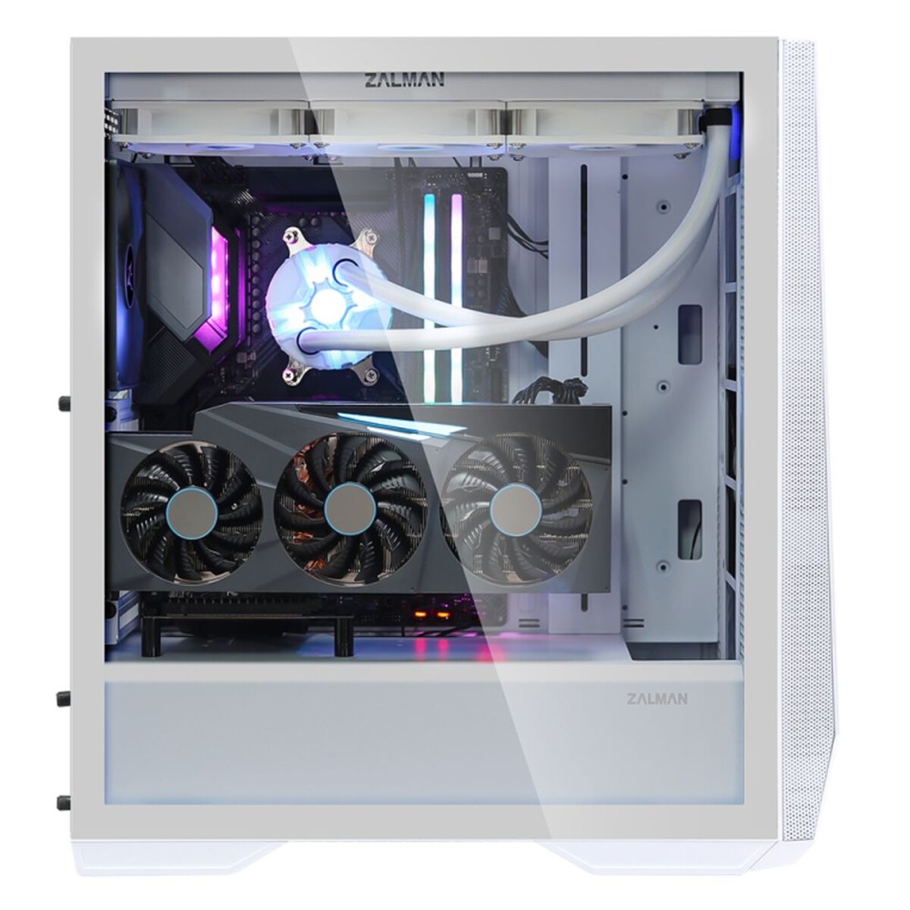 Boîtier ATX semi-tour Zalman Z9 Iceberg Blanc