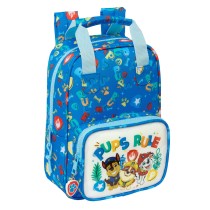 Schulrucksack The Paw Patrol Pups rule Blau 20 x 28 x 8 cm