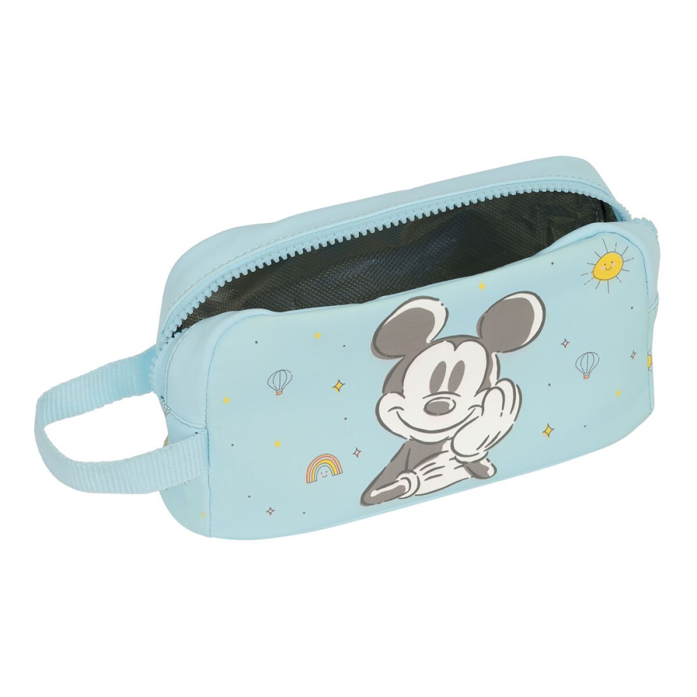 Porte-petit déjeuner Thermique Mickey Mouse Clubhouse Baby Bleu 21,5 x 12 x 6,5 cm