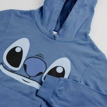 Sweat à capuche enfant Stitch Bleu