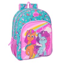 Schulrucksack My Little Pony Magic Rosa türkis 33 x 42 x 14 cm