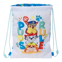 Sac à dos serré par des ficelles The Paw Patrol Pups rule Bleu 26 x 34 x 1 cm