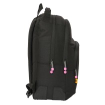 Cartable Kings League Porcinos Noir 32 x 42 x 15 cm